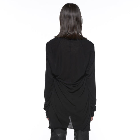 JULIUS 917CUM3 Black / Drape Cardigan