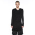 JULIUS 917CUM4 Black / Drop Neck Drape Top