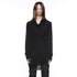 JULIUS 917CUM5 Black / Cowl Neck Drape Top