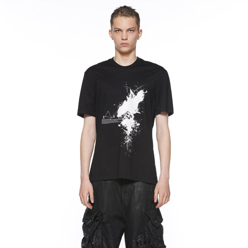 JULIUS 917CPM1 Black / Garden T-Shirt