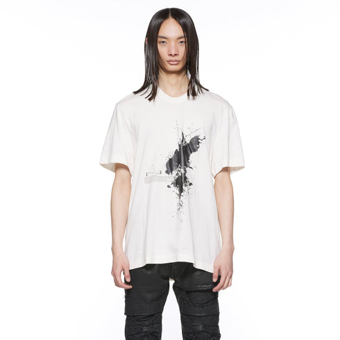 JULIUS 917CPM1 Off White / Garden T-Shirt