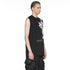JULIUS 917CPM2 Black / Garden Sleeve Less Top