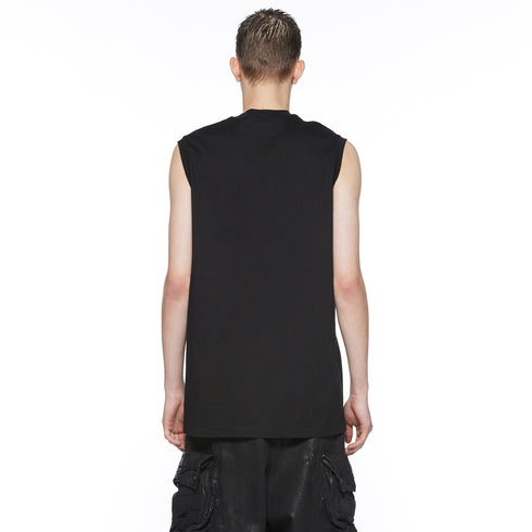 JULIUS 917CPM2 Black / Garden Sleeve Less Top