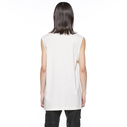JULIUS 917CPM2 Off White / Garden Sleeve Less Top