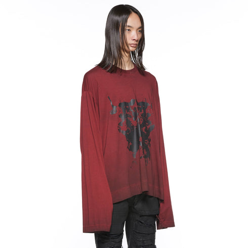 JULIUS 917CPM3 Blood / Hermann Long Sleeve Over Top