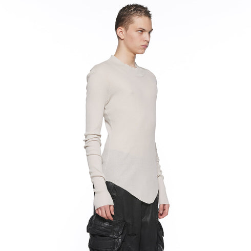 JULIUS 917CUM6 Plaster / High Neck Skinny Top