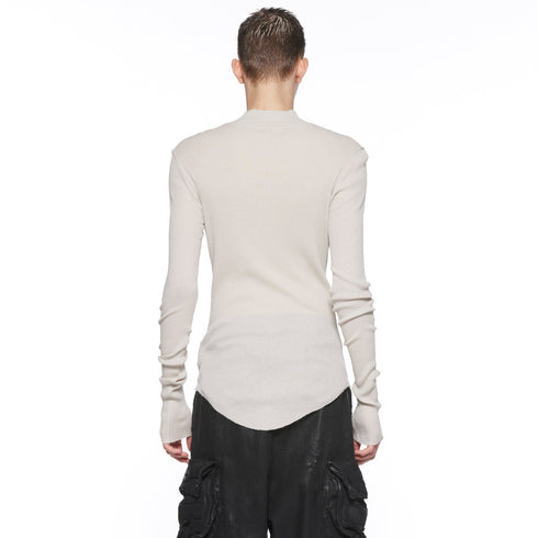 JULIUS 917CUM6 Plaster / High Neck Skinny Top