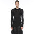 JULIUS 917CUM6 Black / High Neck Skinny Top