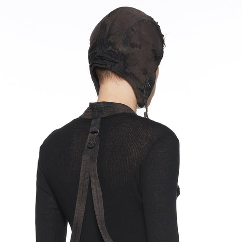 JULIUS 917ACU2-BW Dark Brown / Flight Cap