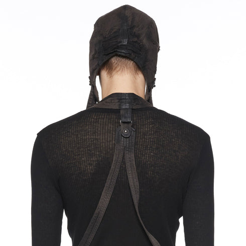 JULIUS 917ACU2-BW Dark Brown / Flight Cap