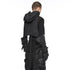 JULIUS 917STU2 Black / Hooded Gauna Vest