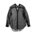 JULIUS 937SHM8 Black / Slit Neck Shirt