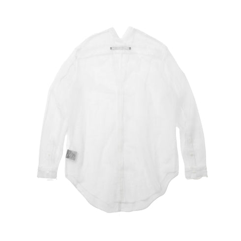 JULIUS 937SHM8 Off White / Slit Neck Shirt