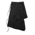 JULIUS 937SKU1 Black / Wrap Skirt