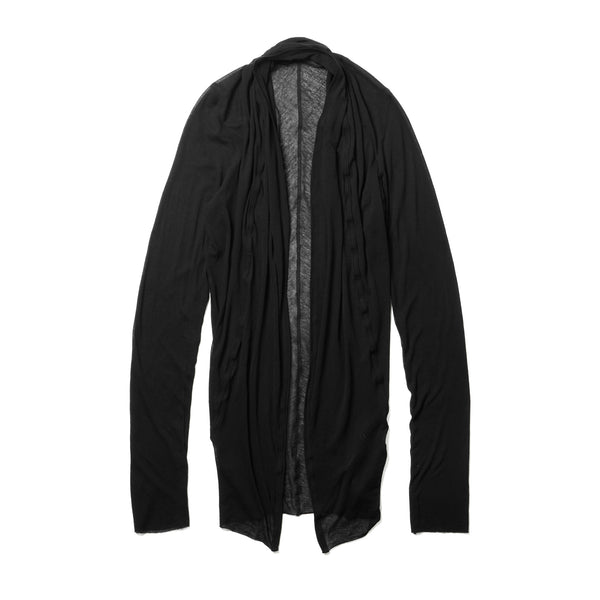 JULIUS 937CUM8 Black / Drape Cardigan