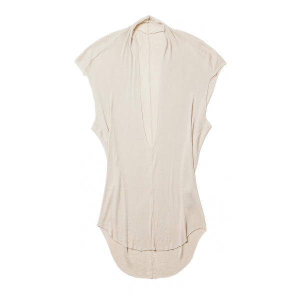 JULIUS 937CUM24 Sand / Slit Neck Top