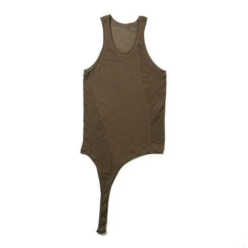 JULIUS 937CUM31 Brown / Strap Tank Top
