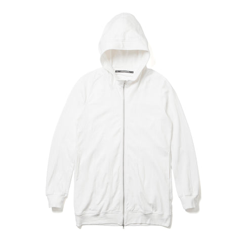 JULIUS 937CUM1 Off White / Seamed Hoodie