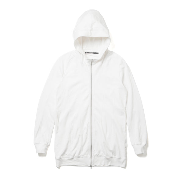 JULIUS 937CUM1 Off White / Seamed Hoodie