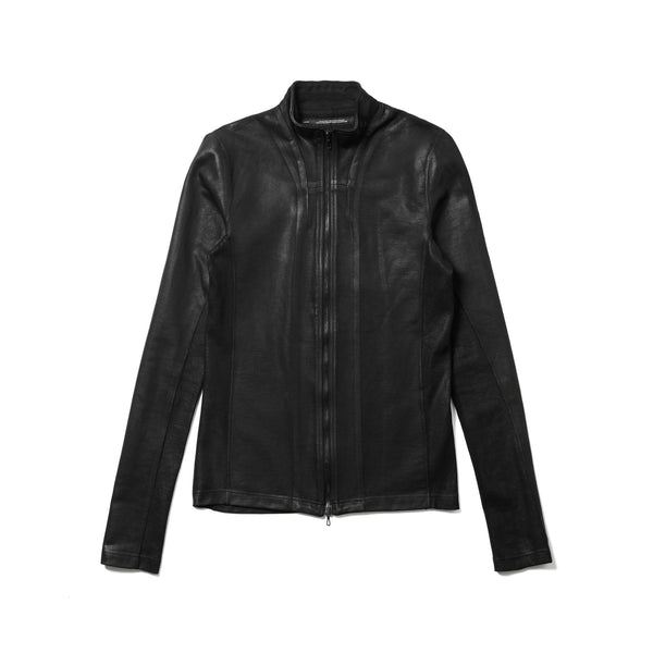 JULIUS 937CUM2-C Black / Seamed Skinny Jacket