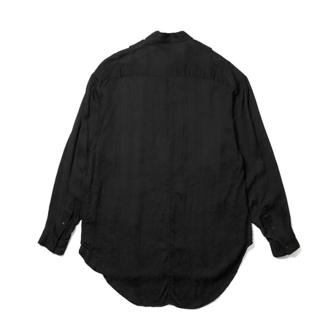 JULIUS 937SHM6 Black / Tuck Shirt