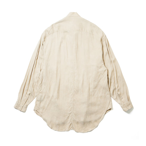 JULIUS 937SHM6 Sand / Tuck Shirt