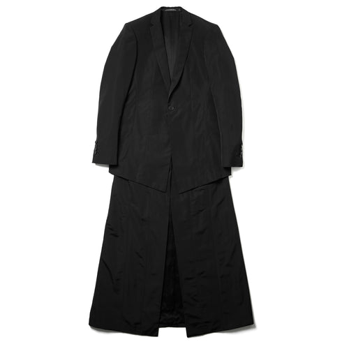 JULIUS 937JAM1-S Black / Layered Tailored Jacket