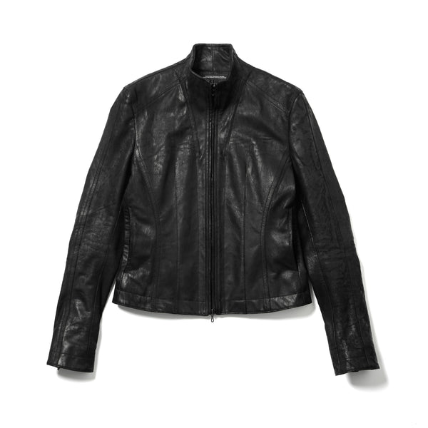JULIUS 937BLM10 Black / Seamed Skinny Jacket