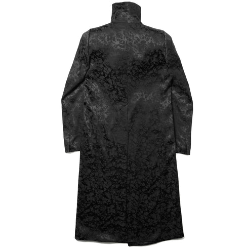 JULIUS 937COM1 Black / Covered Neck Coat