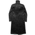 JULIUS 937COM1 Black / Covered Neck Coat