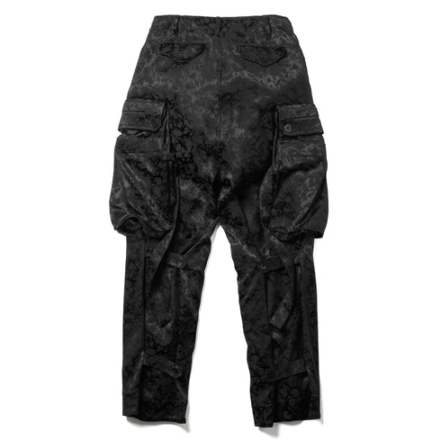 JULIUS 937PAM10 Black / Gas Mask Trousers