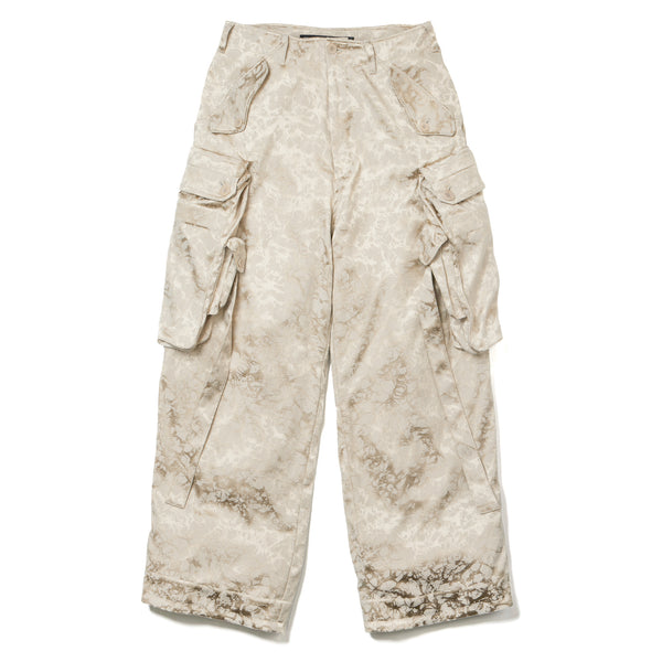 JULIUS 937PAM10 Gold / Gas Mask Trousers