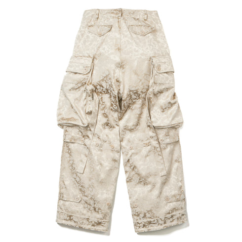 JULIUS 937PAM10 Gold / Gas Mask Trousers