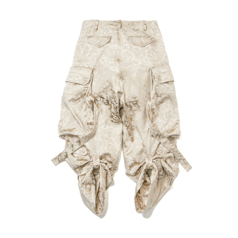 JULIUS 937PAM10 Gold / Gas Mask Trousers