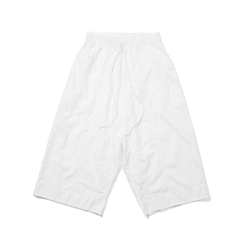 JULIUS 937PAM23 Off White / Croped Baggy Pants