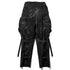 JULIUS 937PAM1-C Black / Gas Mask Pants