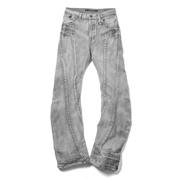 JULIUS 937PAM2-PL Plaster / Bending Flare Pants