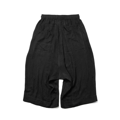 JULIUS 937PAM13 Black / Croped Baggy Pants
