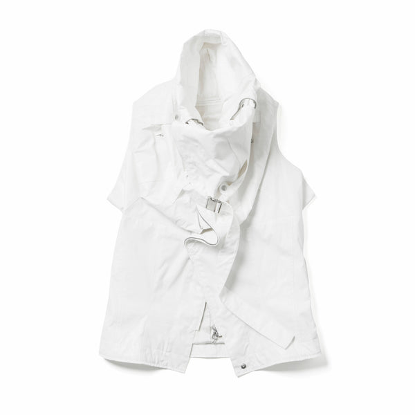 JULIUS 937VEM2 Off White / Rectangle Vest