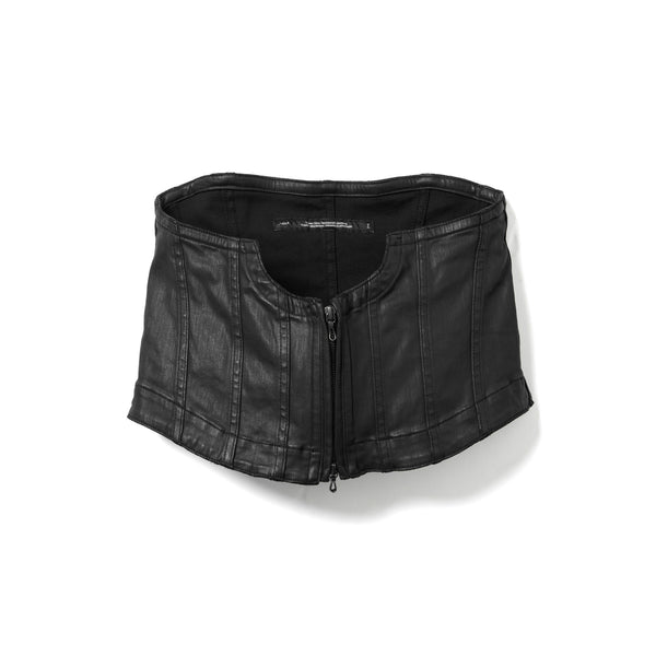 JULIUS 937ACU3 Black / Seamed Corset