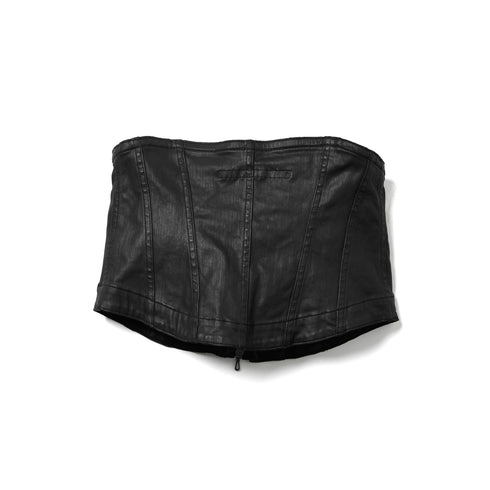 JULIUS 937ACU3 Black / Seamed Corset