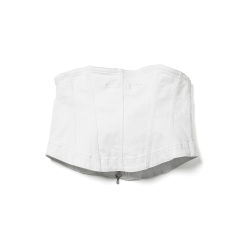 JULIUS 937ACU3 Off White / Seamed Corset