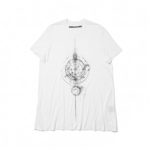 JULIUS 937CPM2 Off White / Mantra Flare T-Shirt