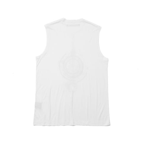 JULIUS 937CPM3 Off White / Mantra Sleeve Less Top