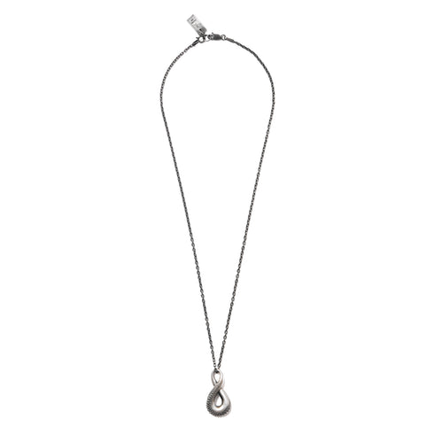 JULIUS 077ACU31 SILVER / Ouroboros Necklace