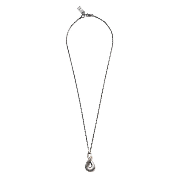 JULIUS 077ACU31 SILVER / Ouroboros Necklace