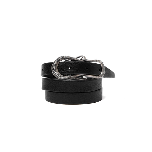 JULIUS 077ACU33 BK x SV / Ouroboros Bracelet