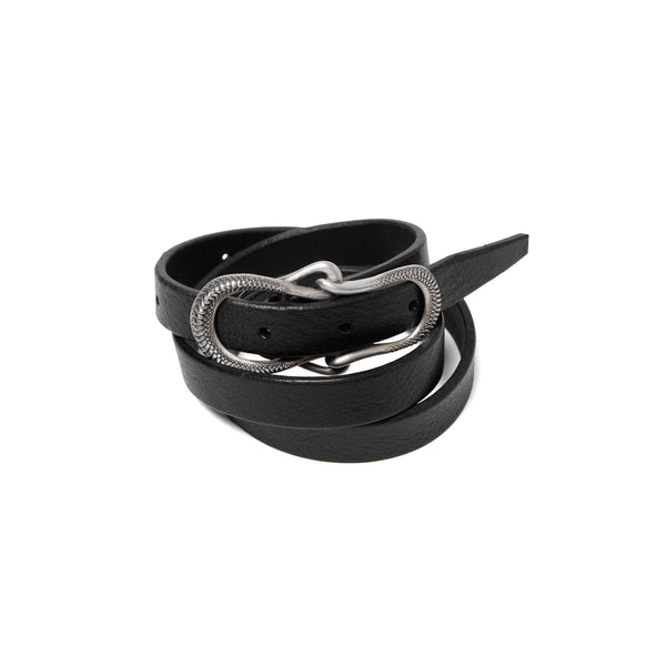 JULIUS 077ACU33 BK x SV / Ouroboros Bracelet