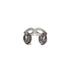JULIUS 077ACU30 SILVER / Ouroboros Bangle
