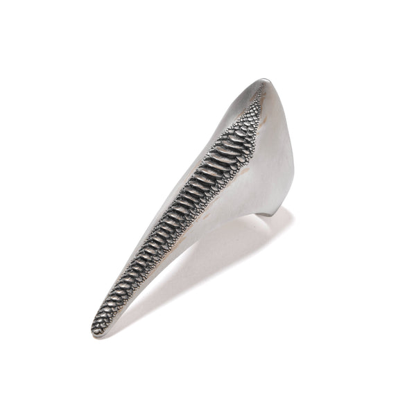 JULIUS 077ACU29 SILVER / Ouroboros Ring